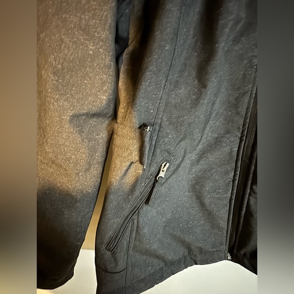 Free Country Hooded Black water resistant fur like lining Jacket Size large - Picture 3 of 9